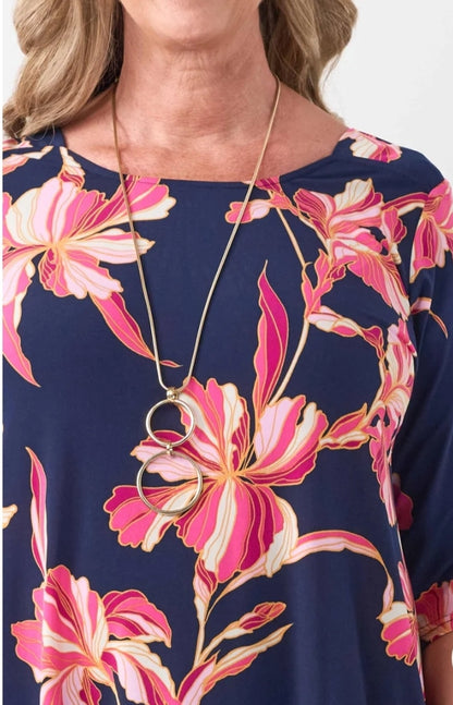 Swish Abstract Flowers top