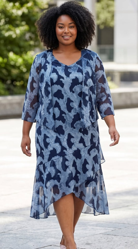 Layla Jones dress and jacket
