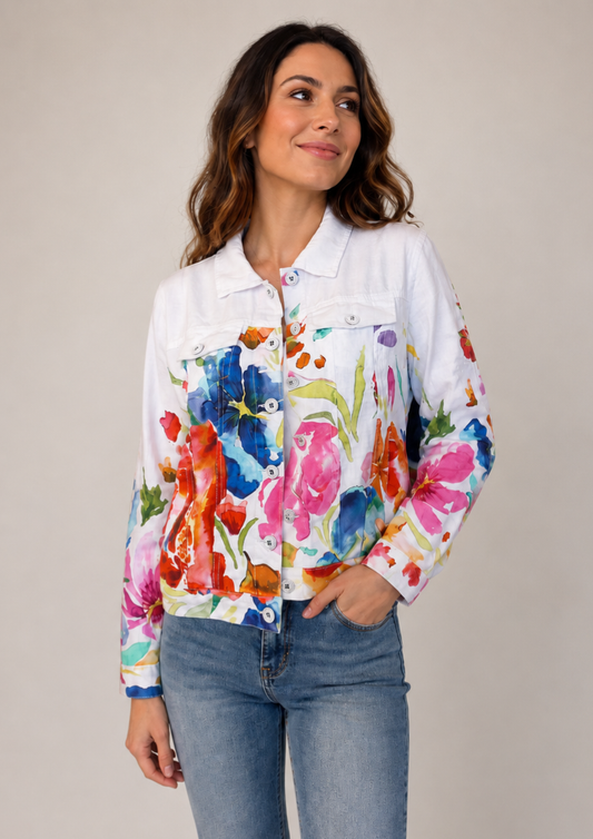 Dolcezza linen jacket
