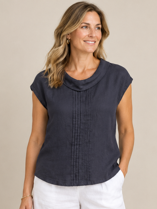 See Saw linen top