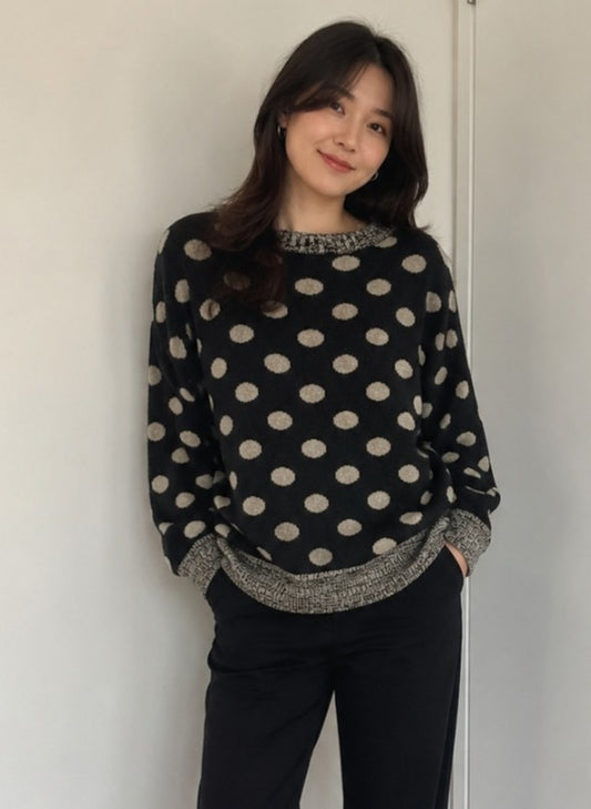 See Saw spot knit